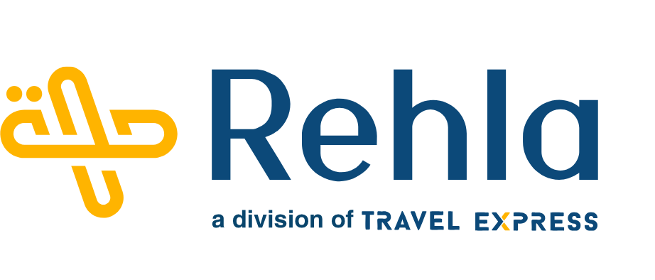 شعار Rehla، قسم الرحلات المنظمة من Travel Express